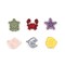 2x2x.25 wood shapes s/6 (SEA CREATURES) multi UPC: 810097883666